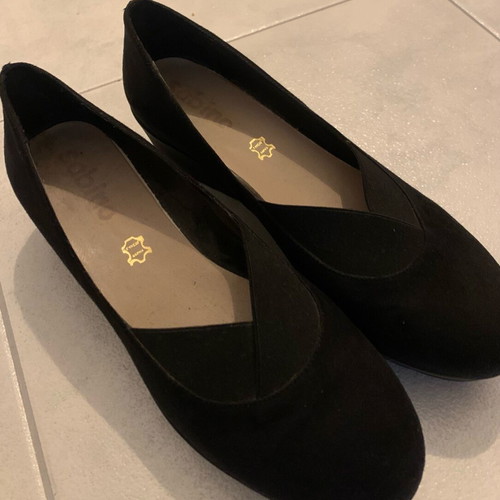 Sabino moccasins like new, black, size 39