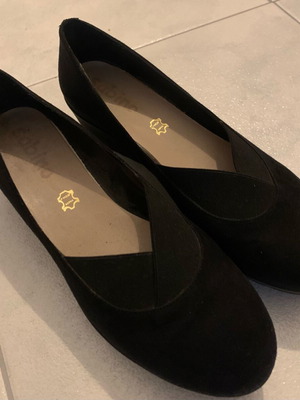 Sabino moccasins like new, black, size 39