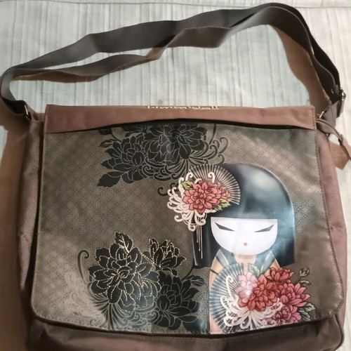 KIMIDOLL Shoulder Bag New Multicolor With Adjustable Strap