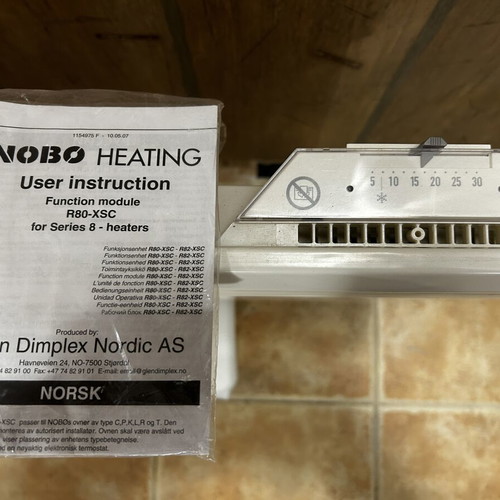 Nobo C4F 12 1250 Watt heater like new