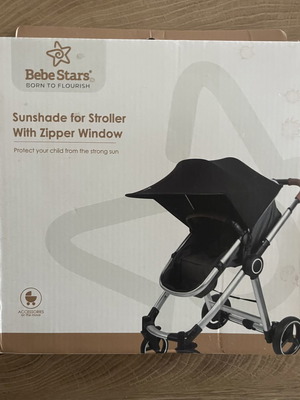 Bebe Stars σκίαστρο καροτσιού σαν καινούργιο με φερμουάρ