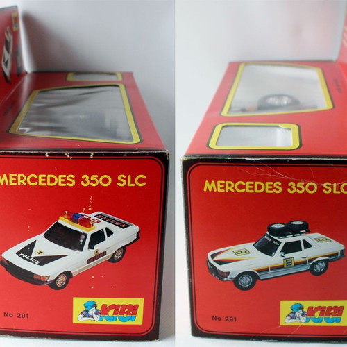 Vintage 80's Mercedes 350 SLC KIBI Vasileiadis new