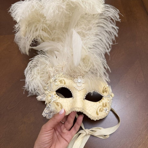 Authentic Venetian handmade mask from Atelier Marega
