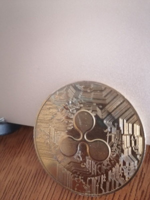 XRP Ripple coin used, collectible cryptocurrency