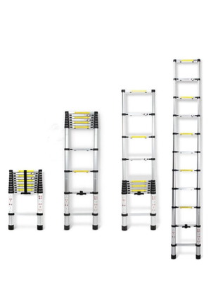Telescopic Ladder 11 Steps New, 3.20m Height