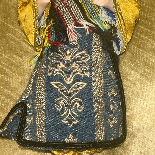 Traditional doll 18cm like new