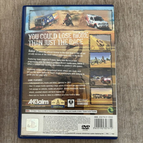 Dakar 2 PlayStation 2 PS2 used English