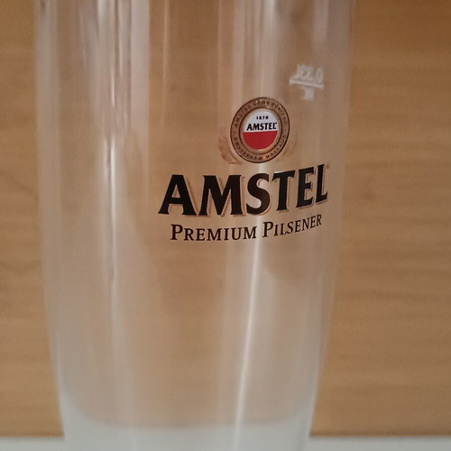 Ποτήρια μπύρας Amstel Premium Pilsner, πακέτο 2