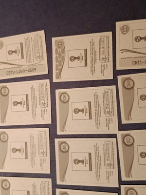 Λοτ 20 αυτοκόλλητα panini 2014