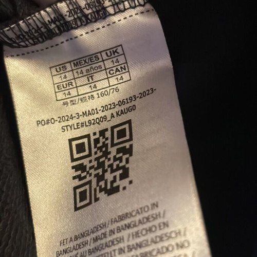 Guess hoodie blue like new, age 14