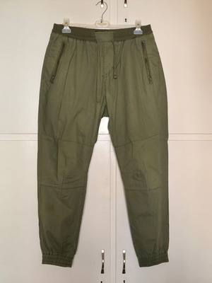 Pull & Bear Παντελόνι XL πράσινο σε άριστη κατάσταση