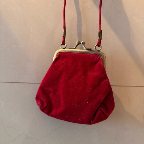 Minnie Mouse kids crossbody bag like new, red multicolor