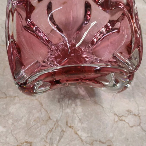 Vintage handmade Bohemian crystal decor like new