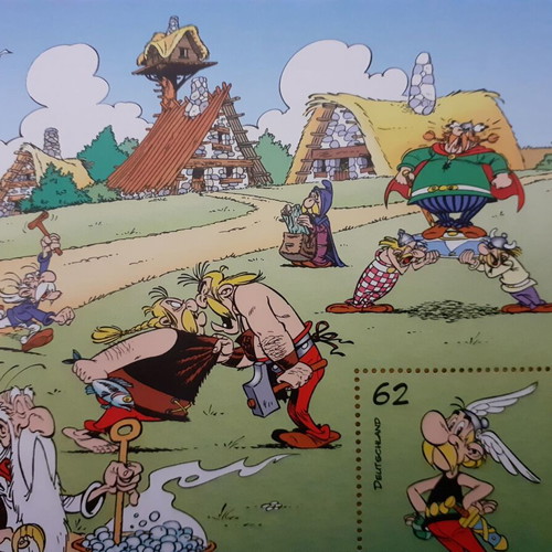 Φεγιέ Γαλατικό Χωριό Asterix & Obelix block 80 καινούργιο (2015) Deutschland
