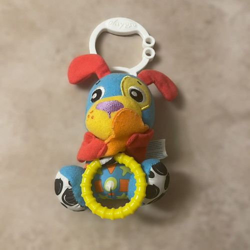 Playgro Hanging Baby Toy for Stroller/Crib with Teether like new