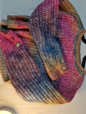 Knit Crop Top like new, multicolor, size M