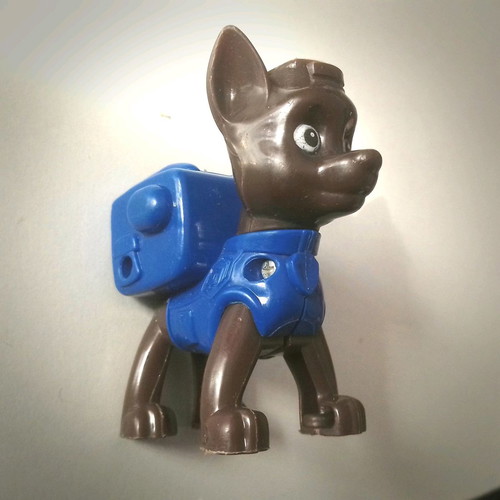 Paw Patrol Police Dog Figure used