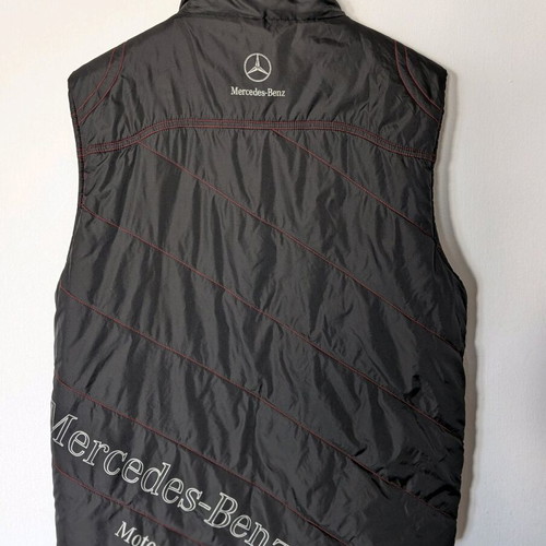 Mercedes Benz Motorsport Reversible Sleeveless Jacket size M like new