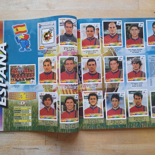 Panini France 1998 Official Reprint Album like new