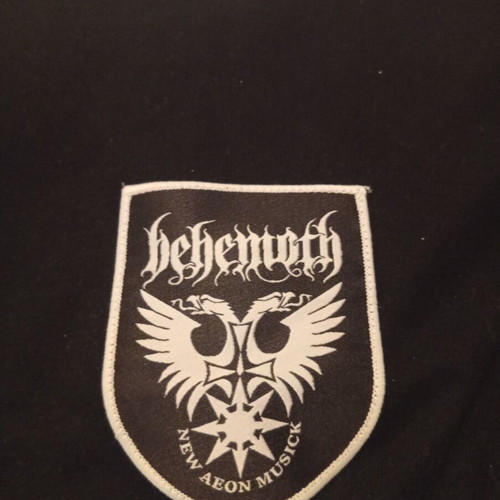 Behemoth shirt large size, A Deep, black