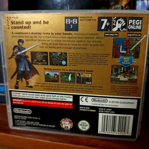Fire Emblem Shadow Dragon Nintendo DS game like new, English version