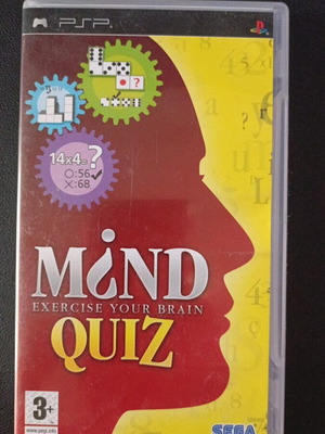 Mind Quiz PSP game used in very good condition