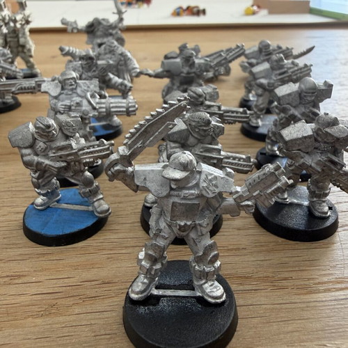 Warzone metal miniatures used, set of 64