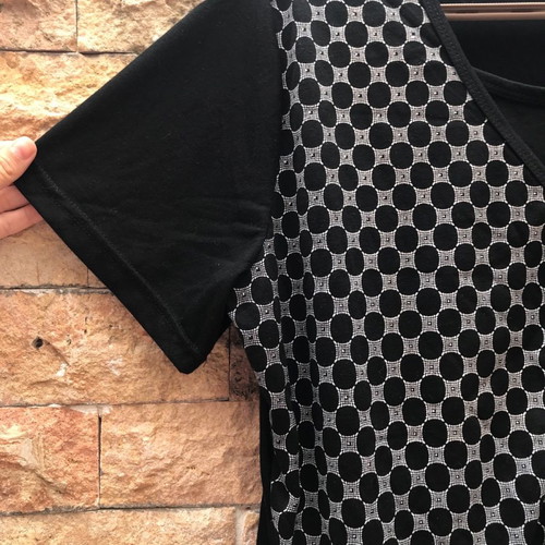 Women's blouse used, black