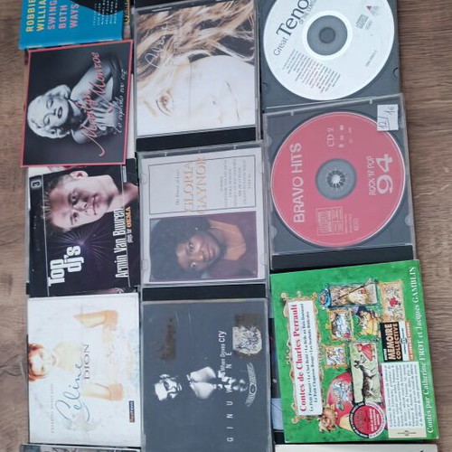 62 foreign music CDs, bundle
