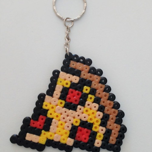 Handmade Pizza Keychain new