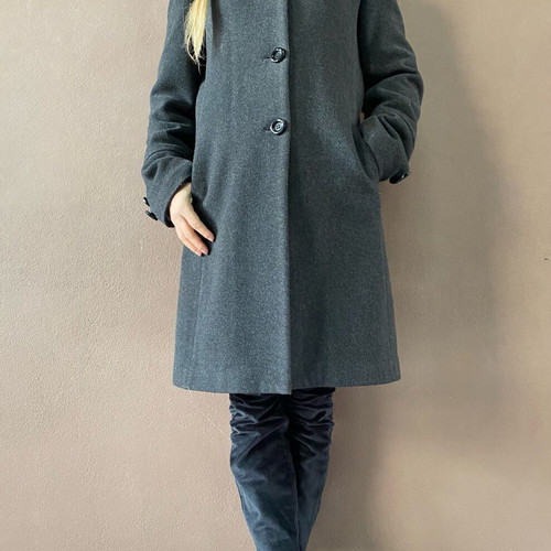Gray coat like new, size S