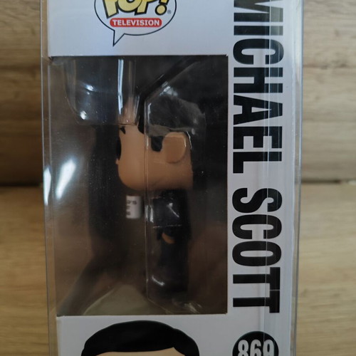 Funko POP! Michael Scott with mug like new