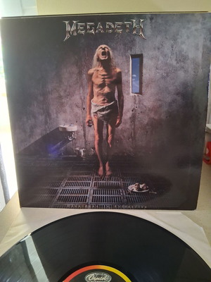 Megadeth Countdown to Extinction vinyl like new, metal