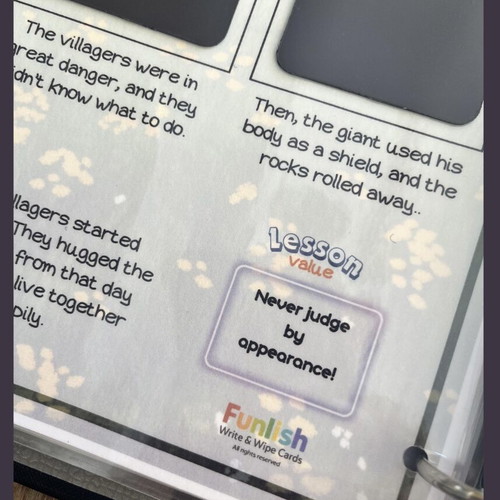 Funlish Magnetic Story Cards educational English game