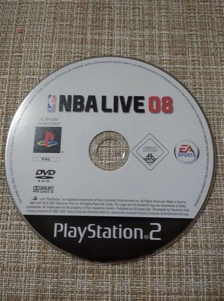  PlayStation 2 *NBALIVE 08.*