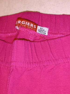 Energiers pink leggings like new, size 10 for girls