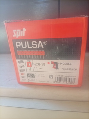 Pulsa nails for iron and concrete new