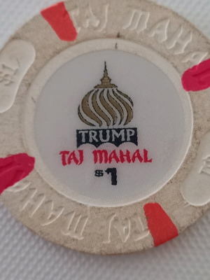 Σπάνια συλλεκτική μάρκα από το καζίνο Τάσμαχάλ σαν καινούργιο