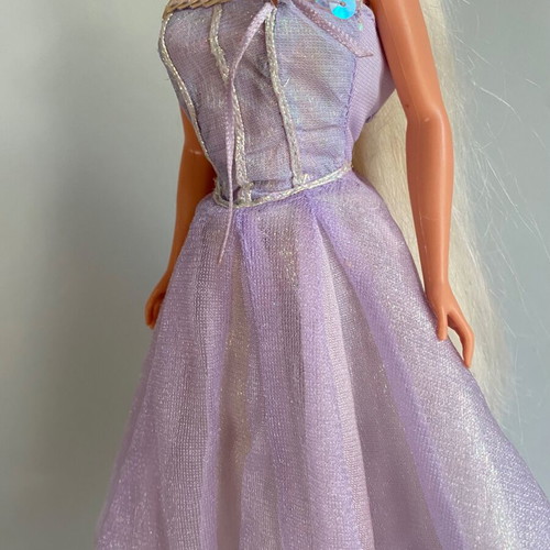 Vintage Dress for Mattel Barbie Magic of Pegasus Princess Annika 2005 used