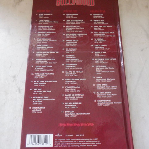Rare triple CD box set The Music of Bollywood like new in luxury case