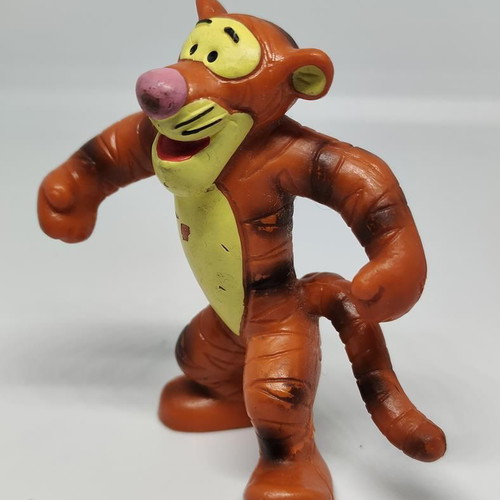 Tigger Disney Bullyland figure used, 7cm hand-painted PVC