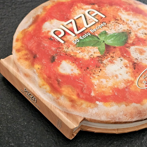 Pizza: 50 Easy Recipes cookbook like new, English edition