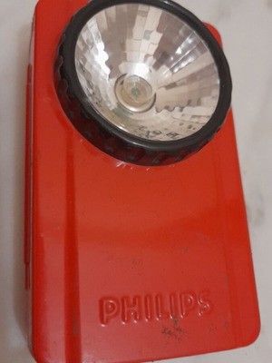 Vintage Philips flashlight used