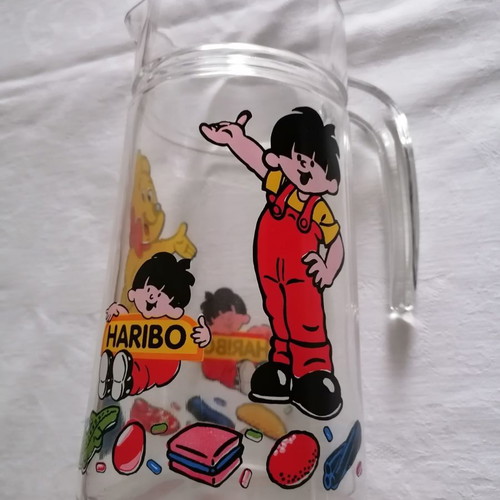 Haribo vintage glass pitcher 1 litre