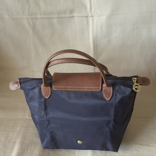 Longchamp blue medium handbag new