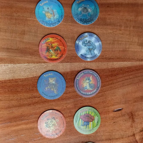 Pokemon Tazo Set 24 Pieces Nintendo Like New