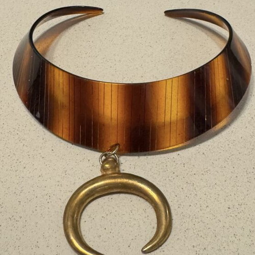 Choker Katerina Psoma like new, gold color