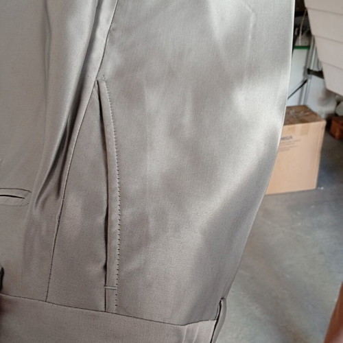 Aslanis wedding suit silver, like new, size XL
