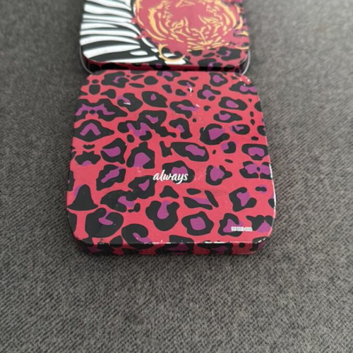 Metal box from napkin design