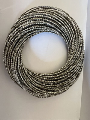 Multi-Strand Silver Tone Bracelet like new, elegant design
